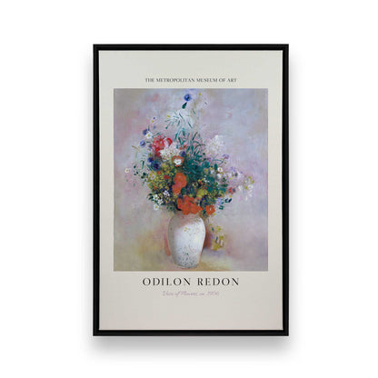 [Color:Satin Black], Picture of art in a Satin Black frame