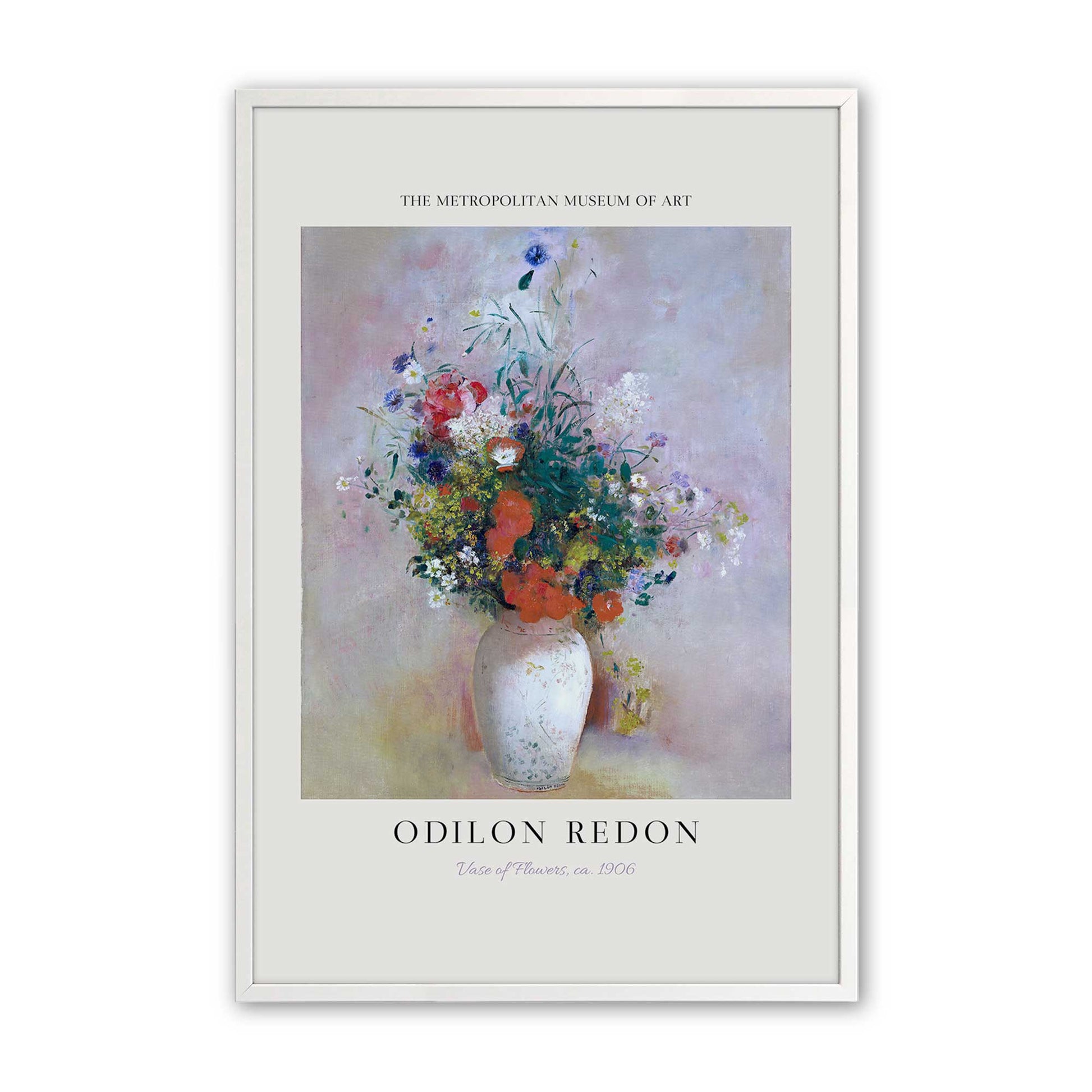 [Color:Opaque White], Picture of art in a Opaque White frame