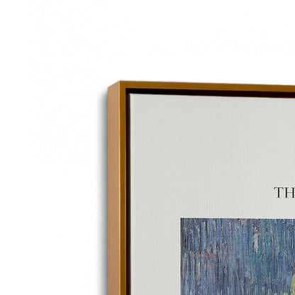 [Color:Polished Gold], Picture of art in a Polished Gold frame at an angle