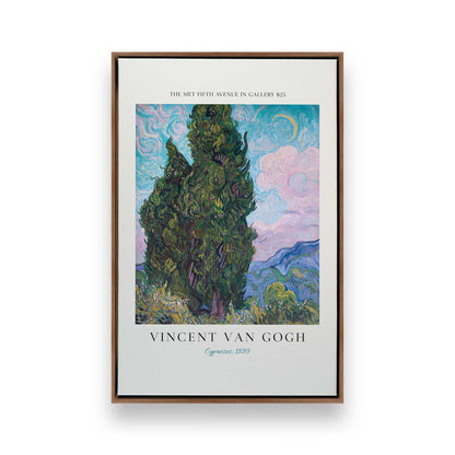[Color:Walnut], Picture of art in a Walnut frame