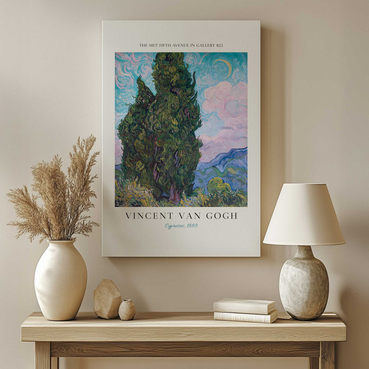 Picture of art in a room