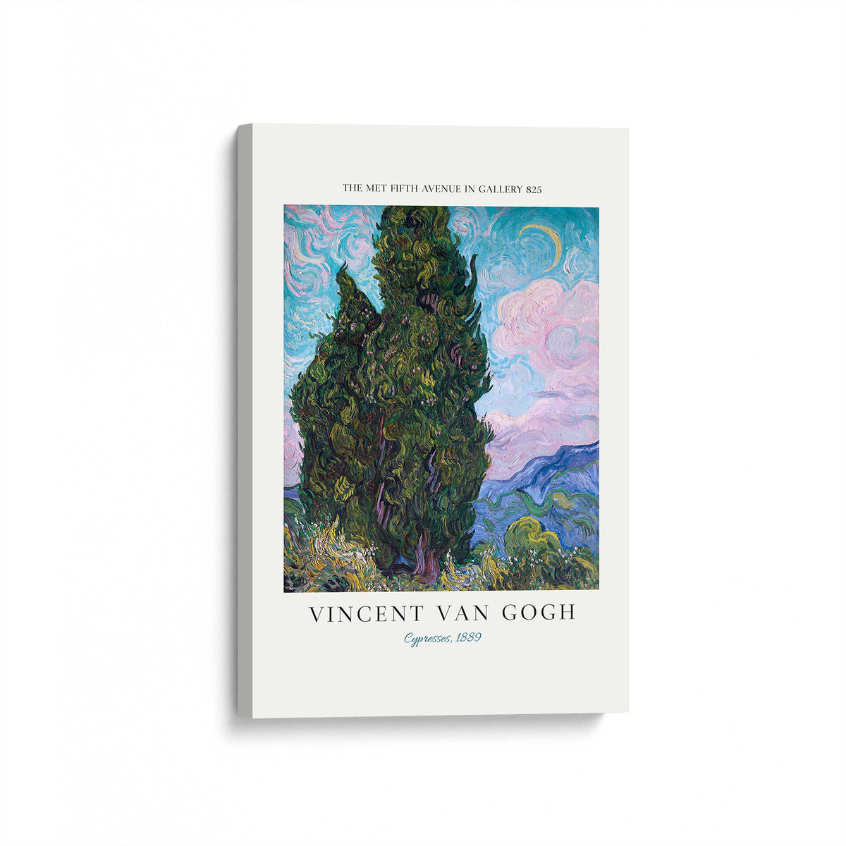 [Color:Stretched Canvas], Picture of art at an angle