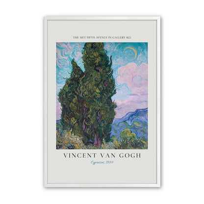 [Color:Opaque White], Picture of art in a Opaque White frame