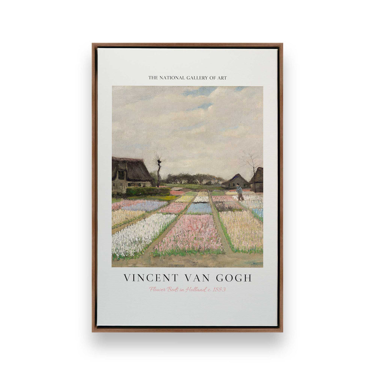 [Color:Walnut], Picture of art in a Walnut frame