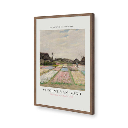 [Color:Walnut], Picture of art in a Walnut frame of the corner