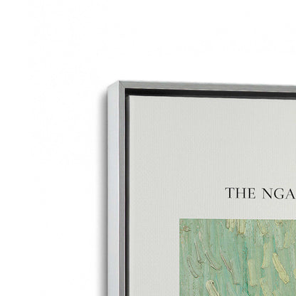 [Color:Polished Chrome], Picture of art in a Polished Chrome frame at an angle