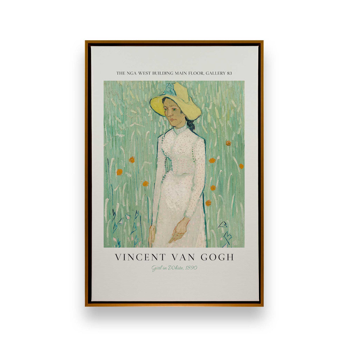 [Color:Polished Gold], Picture of art in a Polished Gold frame