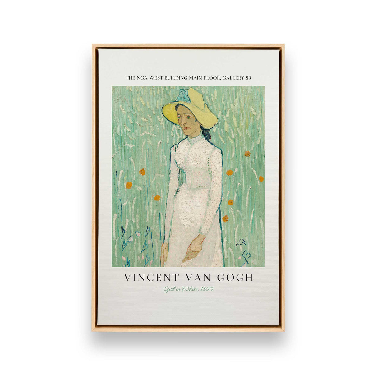 [Color:American Maple], Picture of art in a American Maple frame