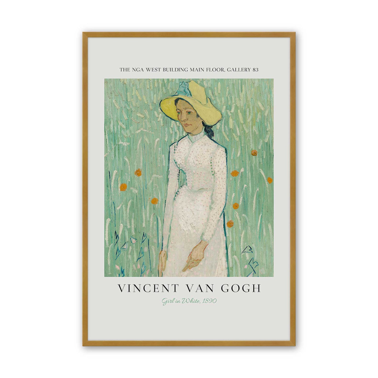 [Color:Polished Gold], Picture of art in a Polished Gold frame