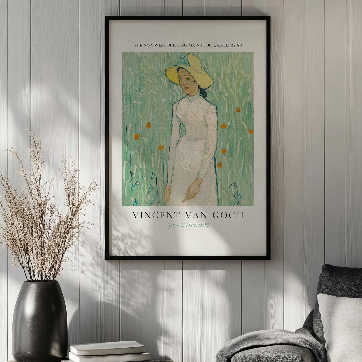 Picture of art in a room