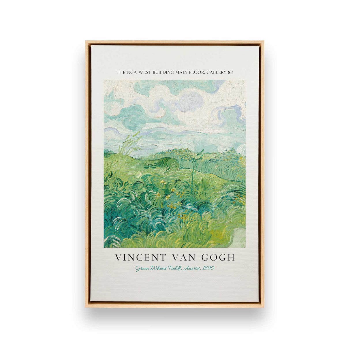 [Color:American Maple], Picture of art in a American Maple frame