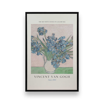 [Color:Satin Black], Picture of art in a Satin Black frame
