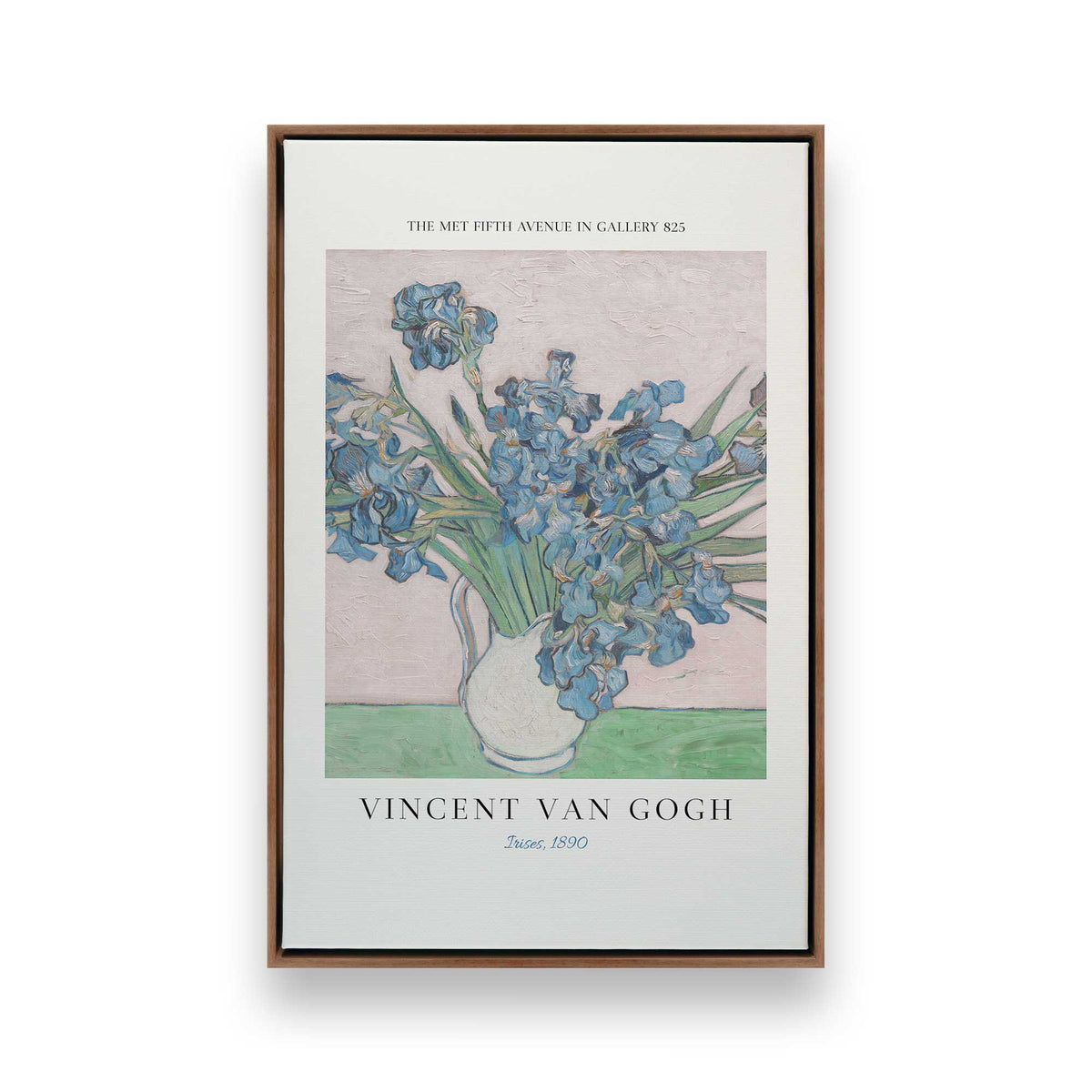 [Color:Walnut], Picture of art in a Walnut frame