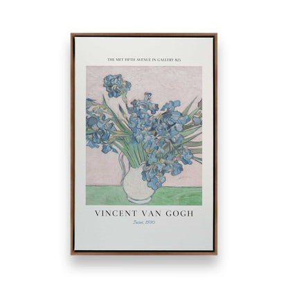 [Color:Walnut], Picture of art in a Walnut frame