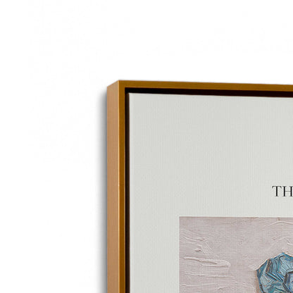 [Color:Polished Gold], Picture of art in a Polished Gold frame at an angle
