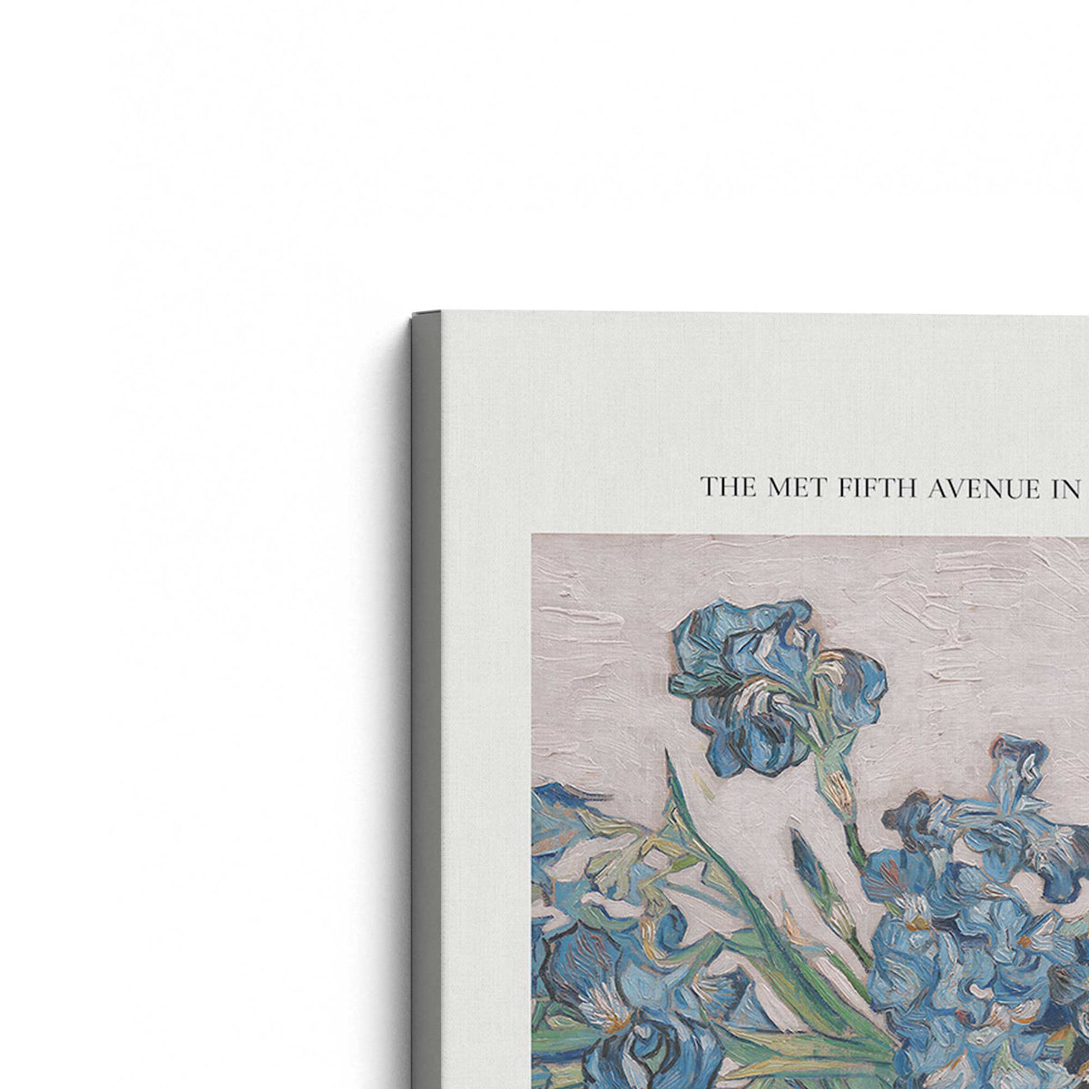 [Color:Stretched Canvas], Picture of the corner of the art