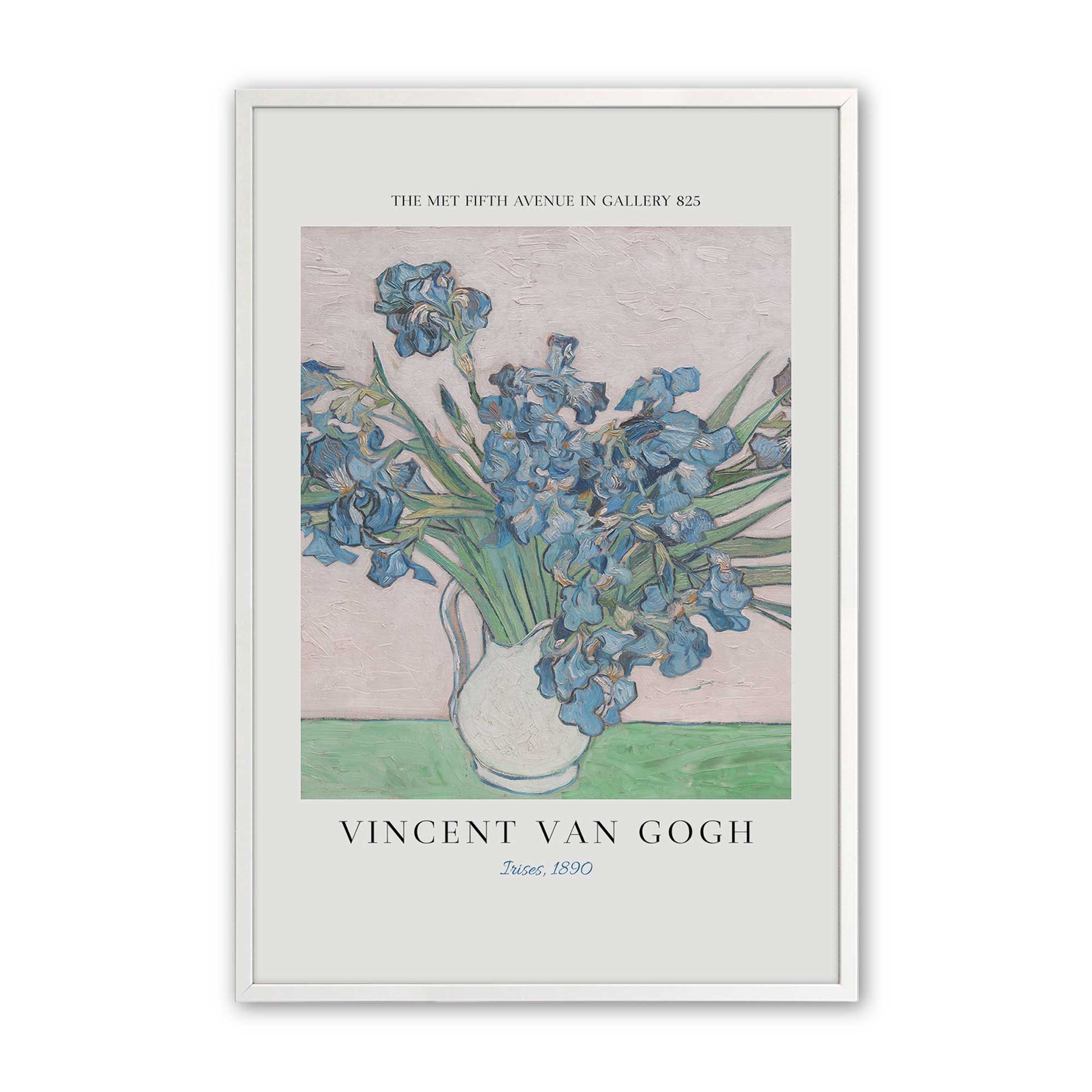 [Color:Opaque White], Picture of art in a Opaque White frame