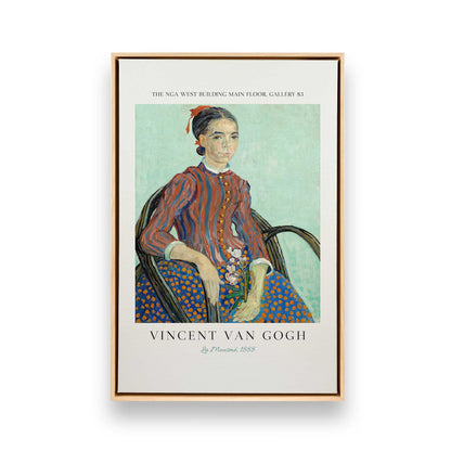 [Color:American Maple], Picture of art in a American Maple frame