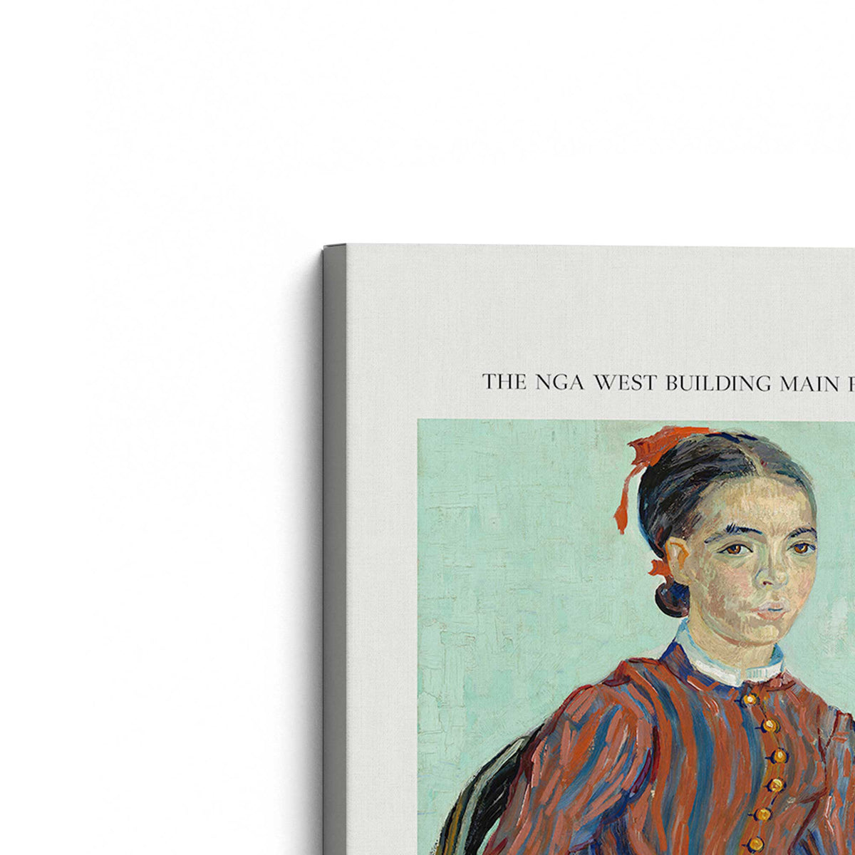 [Color:Stretched Canvas], Picture of the corner of the art