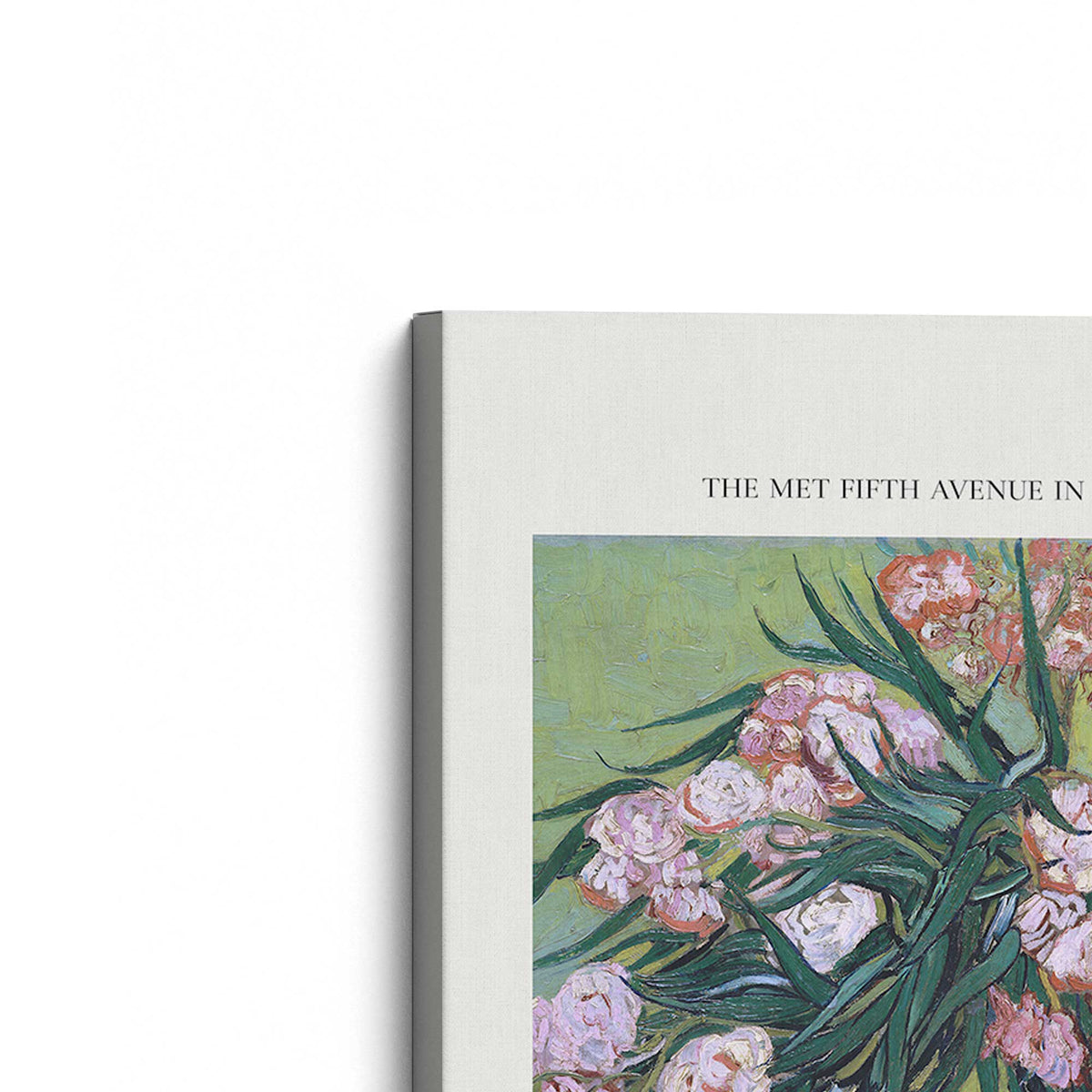 [Color:Stretched Canvas], Picture of the corner of the art
