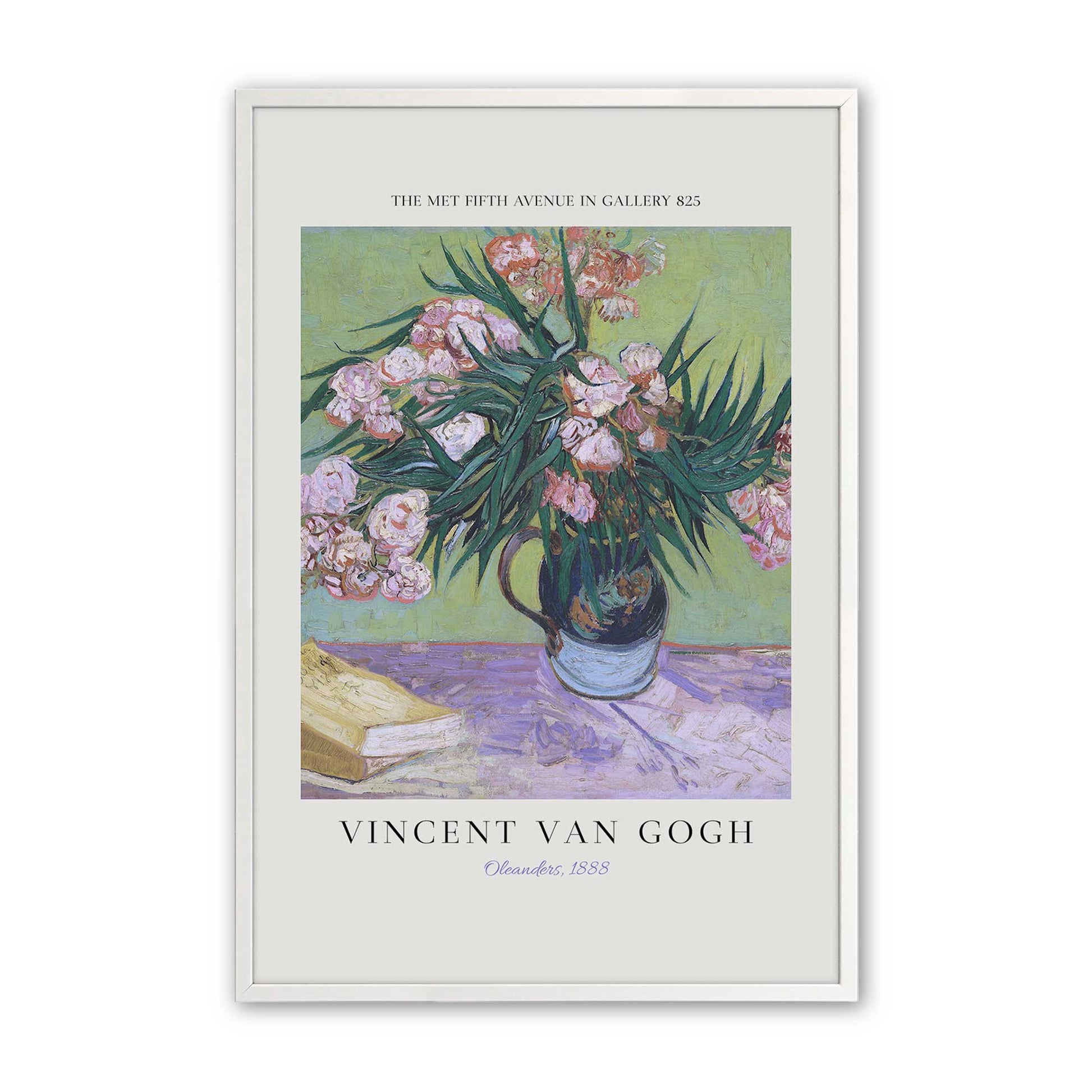 [Color:Opaque White], Picture of art in a Opaque White frame