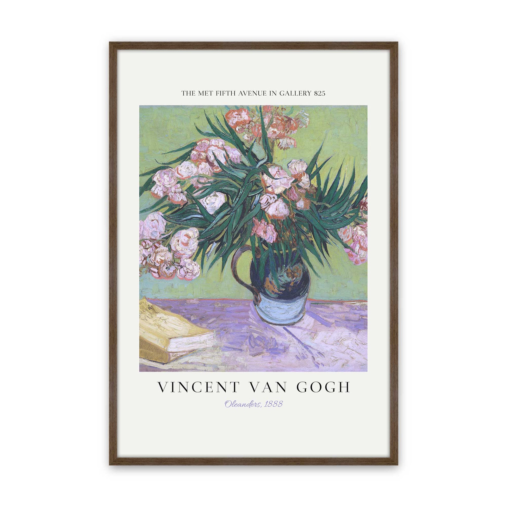 [Color:Walnut], Picture of art in a Walnut frame