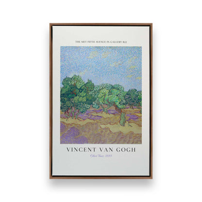 [Color:Walnut], Picture of art in a Walnut frame