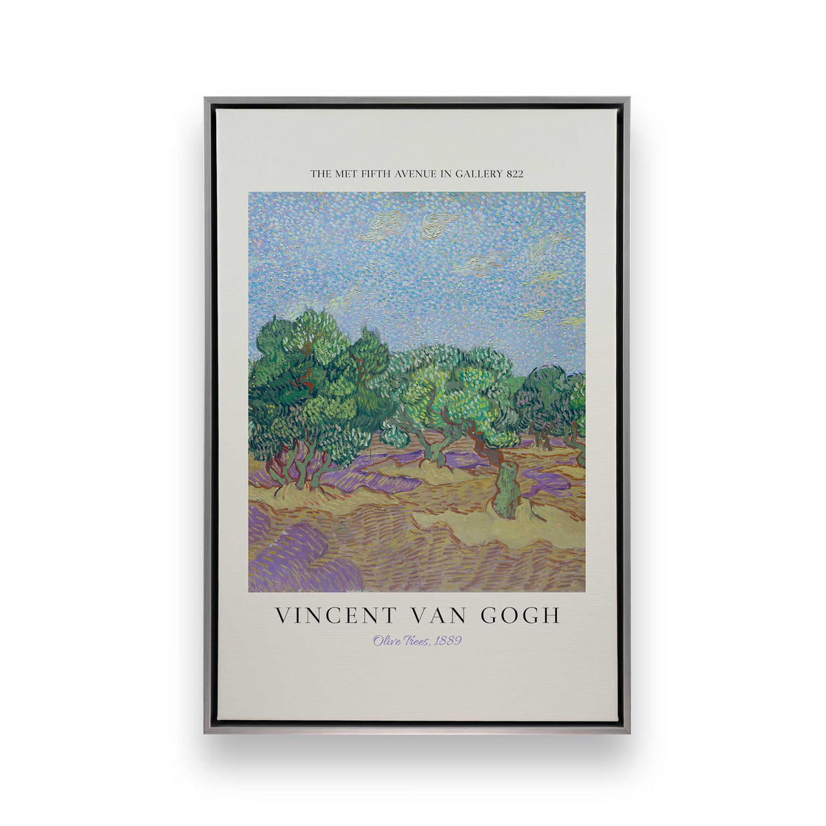 [Color:Polished Chrome], Picture of art in a Polished Chrome frame