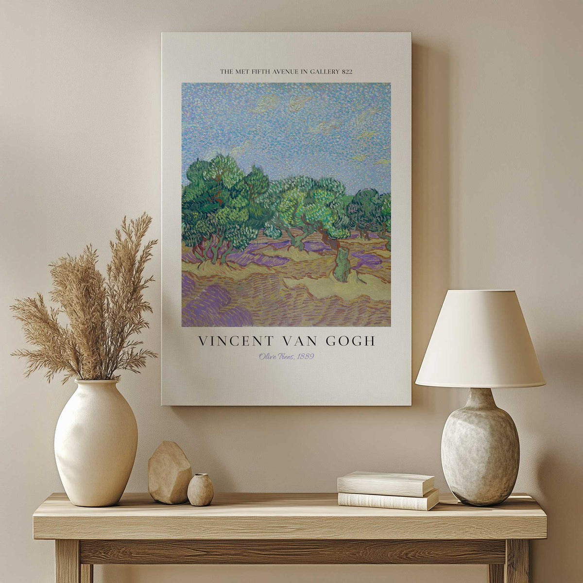 Picture of art in a room