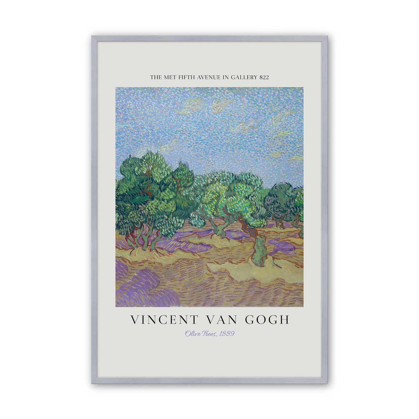 [Color:Polished Chrome], Picture of art in a Polished Chrome frame