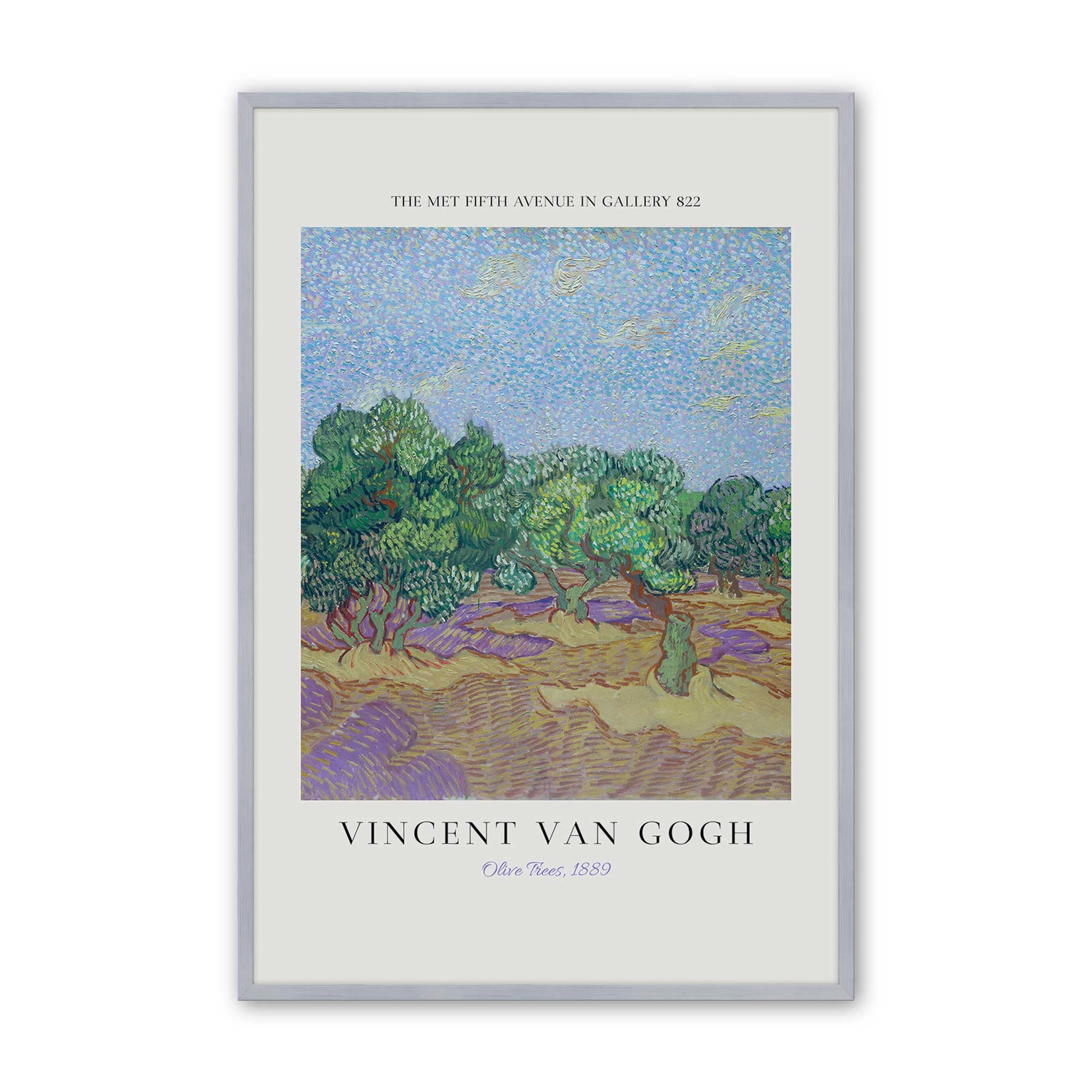 [Color:Polished Chrome], Picture of art in a Polished Chrome frame
