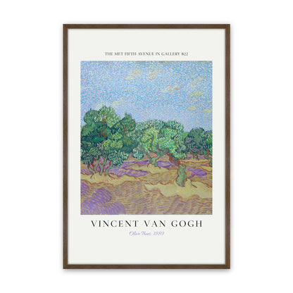 [Color:Walnut], Picture of art in a Walnut frame
