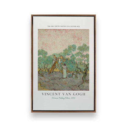 [Color:Walnut], Picture of art in a Walnut frame