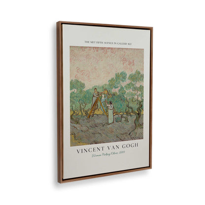 [Color:Walnut], Picture of the corner of the art