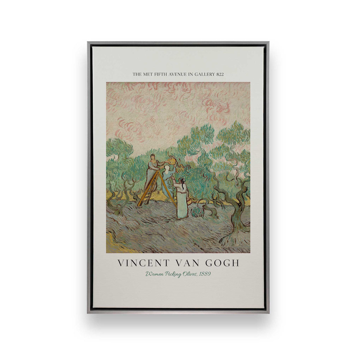 [Color:Polished Chrome], Picture of art in a Polished Chrome frame