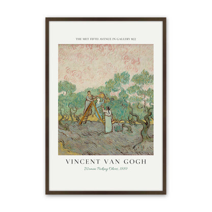[Color:Belvinder Brown], Picture of art in a Belvinder Brown frame