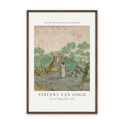 [Color:Walnut], Picture of art in a Walnut frame