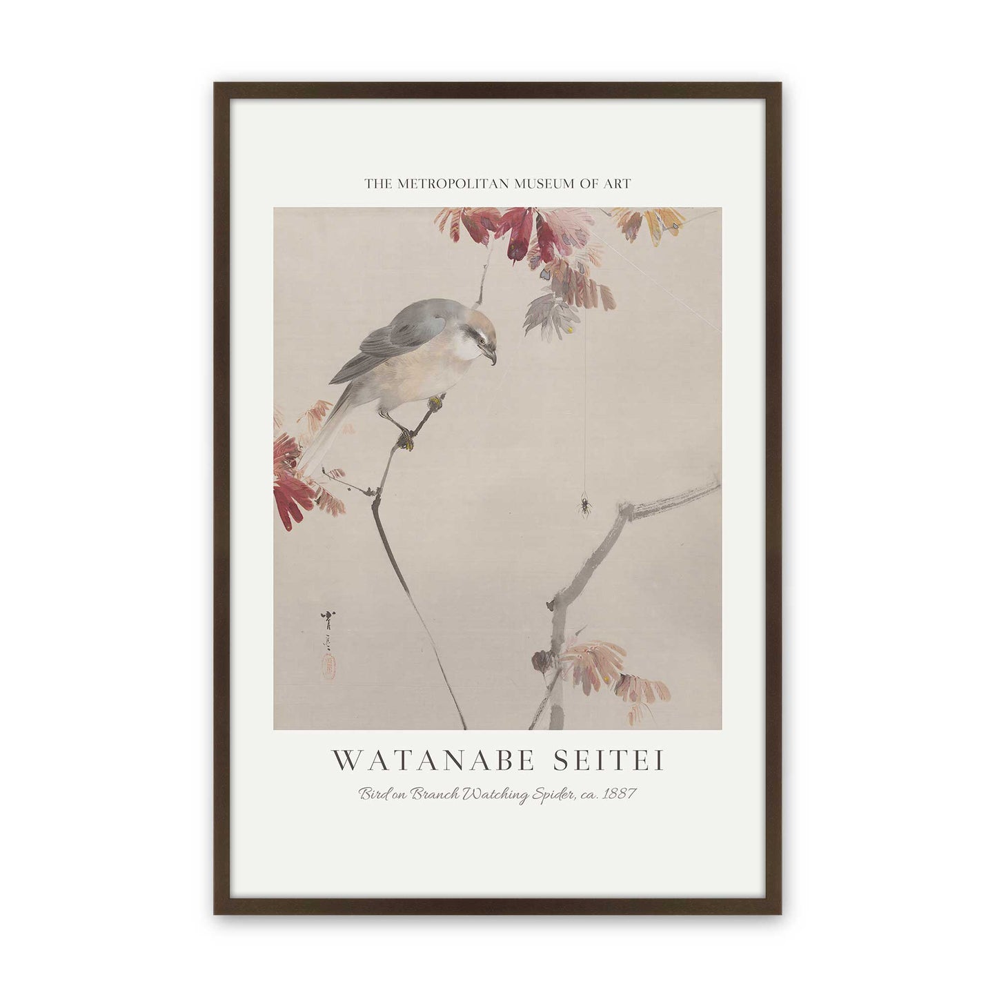 [Color:Belvinder Brown], Picture of art in a Belvinder Brown frame