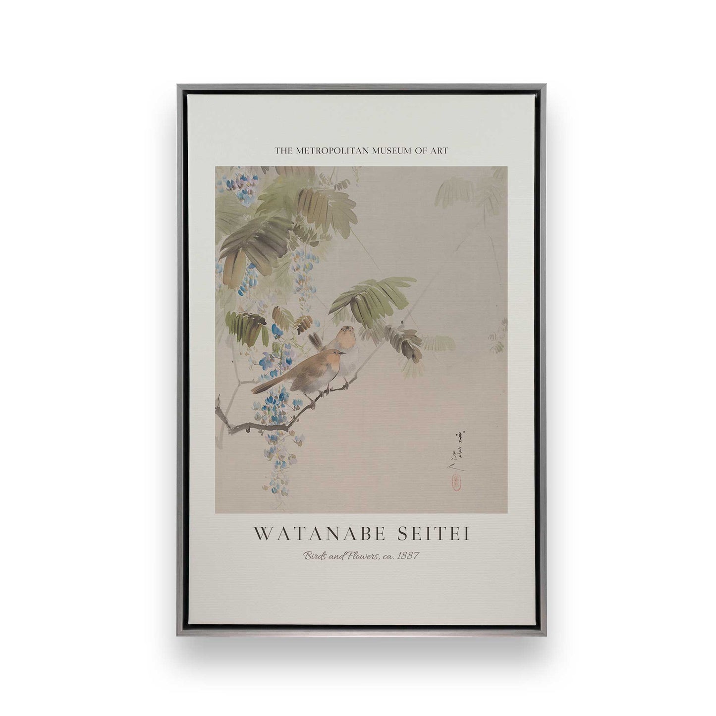 [Color:Polished Chrome], Picture of art in a Polished Chrome frame