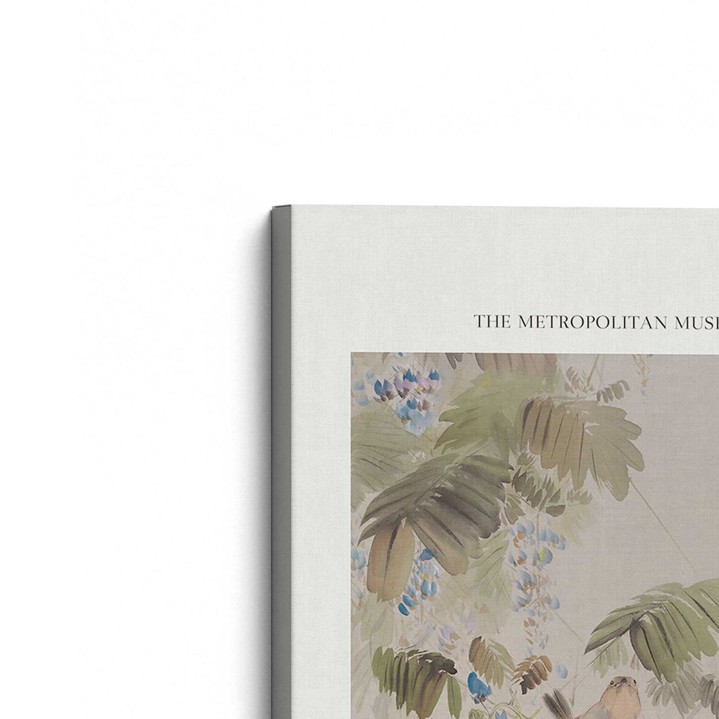 [Color:Stretched Canvas], Picture of the corner of the art