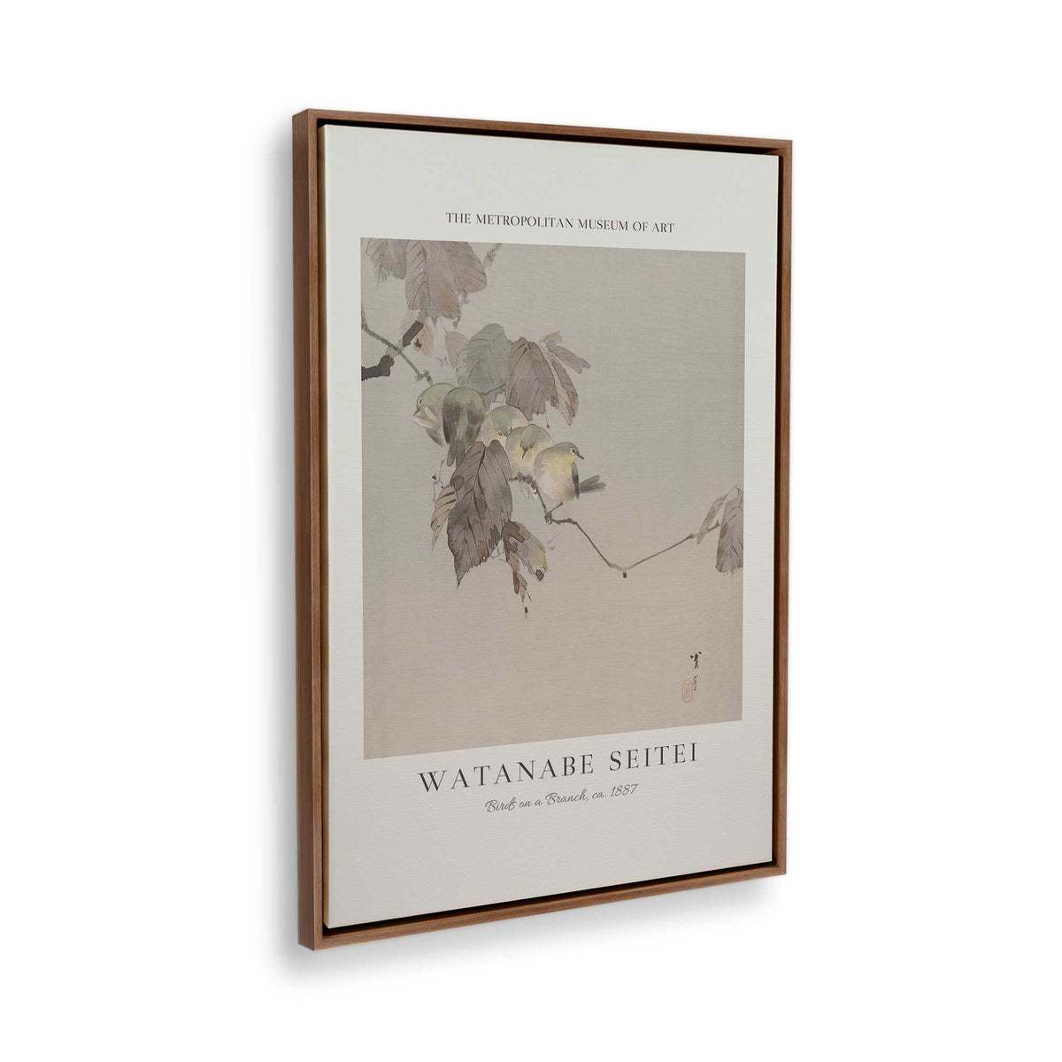 [Color:Walnut], Picture of the corner of the art