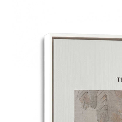 [Color:Opaque White], Picture of art in a White frame at an angle