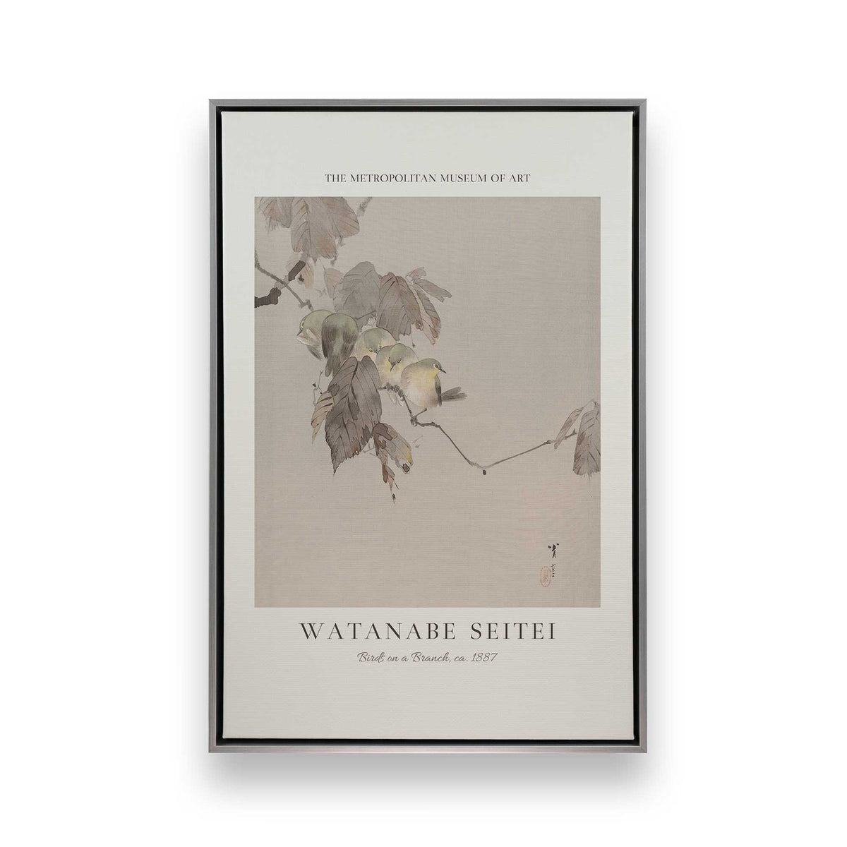 [Color:Polished Chrome], Picture of art in a Polished Chrome frame
