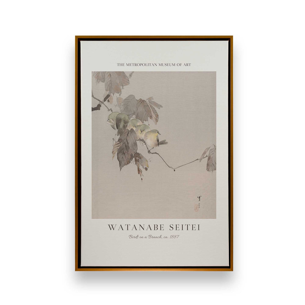 [Color:Polished Gold], Picture of art in a Polished Gold frame