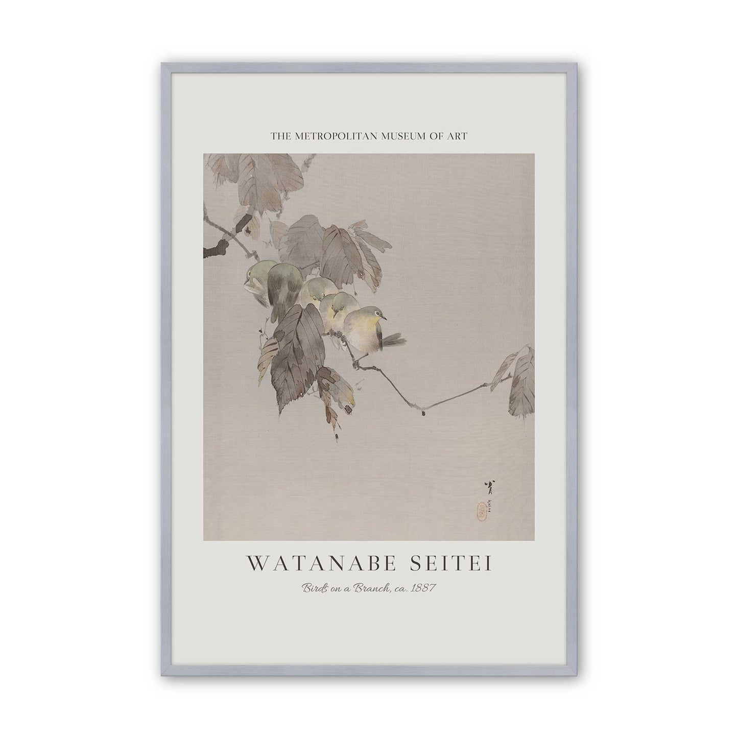 [Color:Polished Chrome], Picture of art in a Polished Chrome frame
