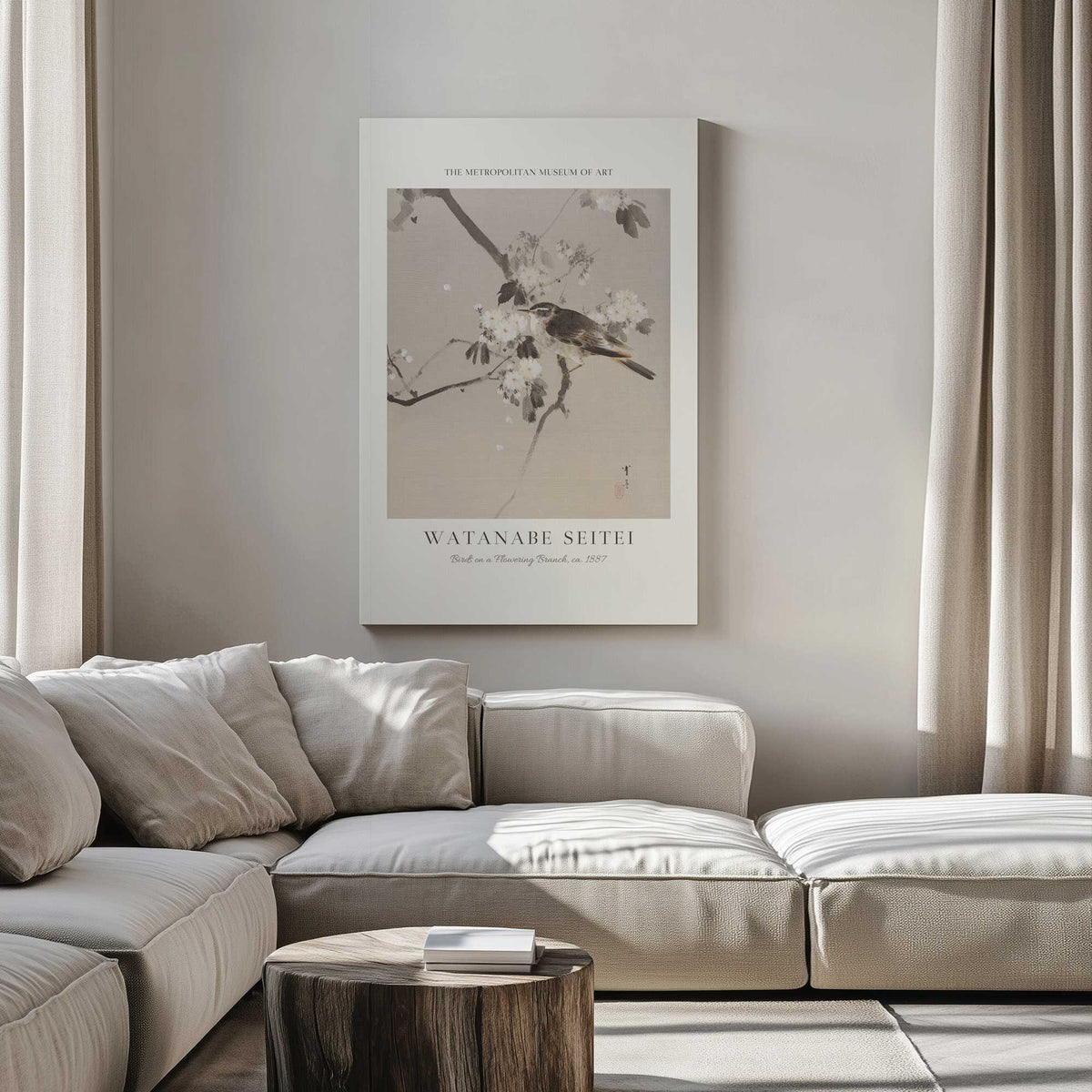 Picture of art in a room