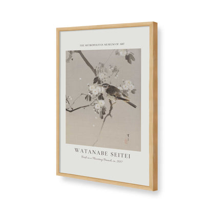 [Color:American Maple], Picture of art in a American Maple frame of the corner