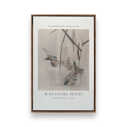 [Color:Walnut], Picture of art in a Walnut frame