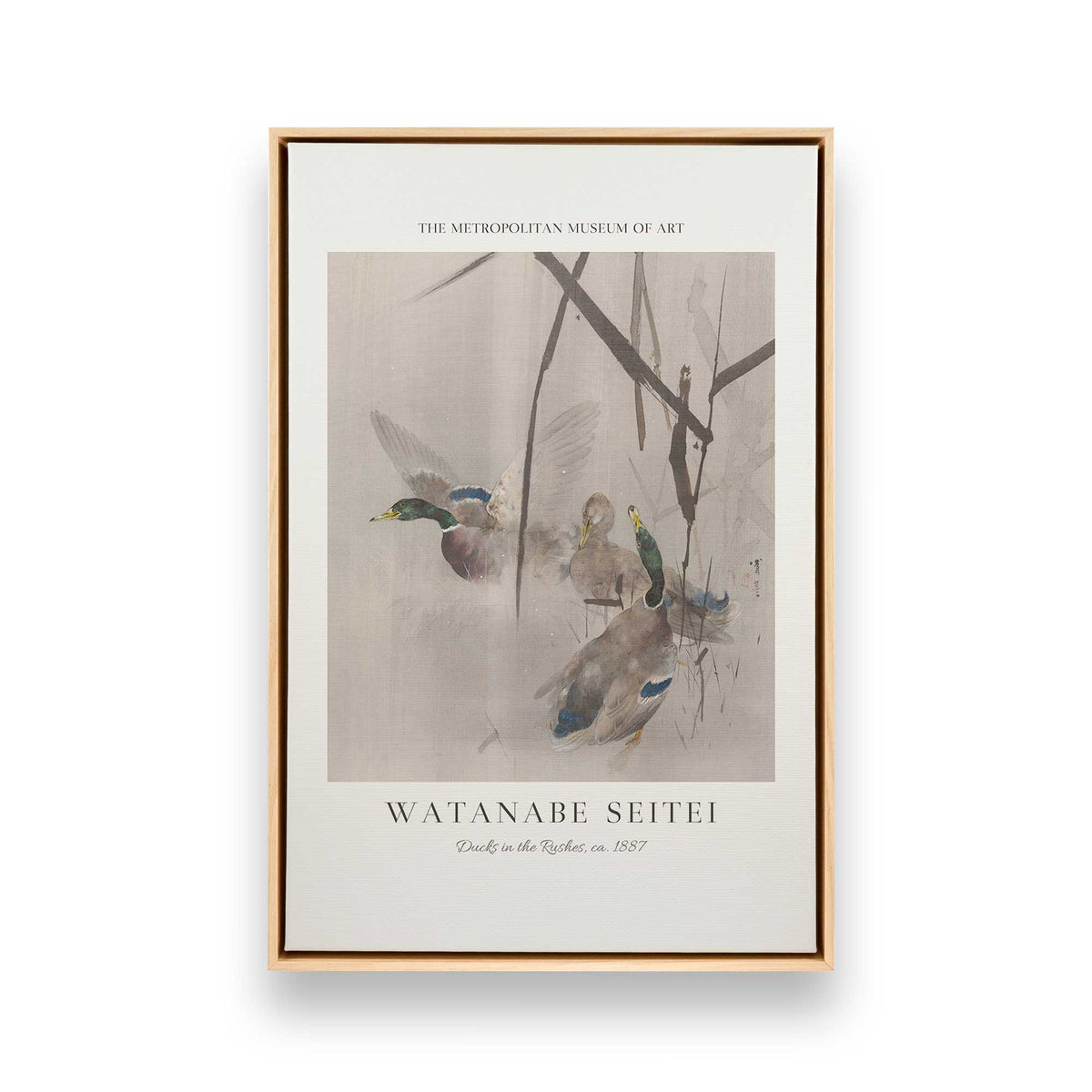[Color:American Maple], Picture of art in a American Maple frame