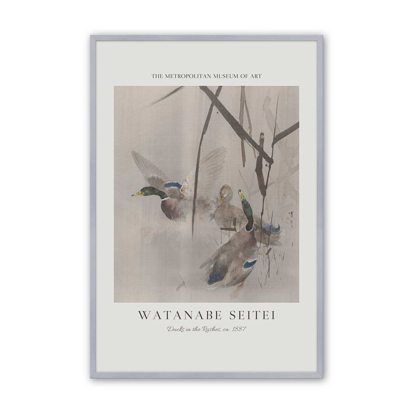 [Color:Polished Chrome], Picture of art in a Polished Chrome frame